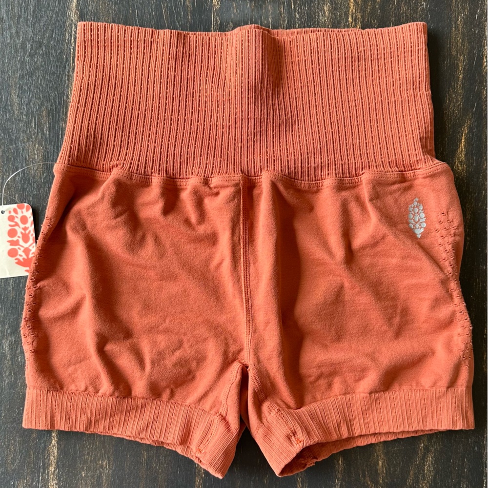 Free People Movement Good Karma Running Shorts ~ Sequoia . Size  XS/S